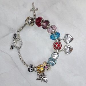 Pandora-style Charm Bracelet